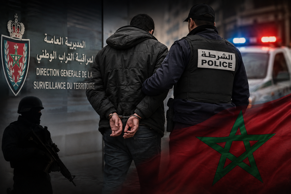 تارودانت.. الشرطة القضائية بتنسيق مع «الديستي» توقف شخصاً للاشتباه في الدعوة إلى تخريب ممتلكات الدولة