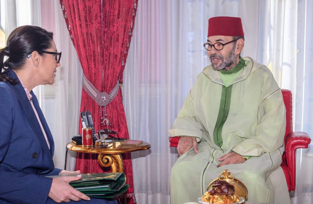 جلالة الملك يستقبل فاطمة الزهراء المنصوري ويطلع على تقدم تشكيل الحكومة الجديدة