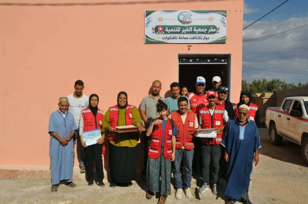 تافنكولت.. الهلال الأحمر المغربي يدعم التنمية المحلية بتدشين مقر جديد لجمعية الخير بتكنتفافت